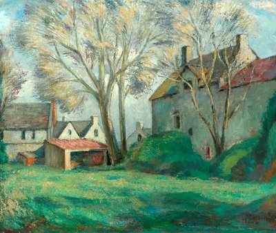 Een Cotswold-boerderij, 1924 door Alfred Thornton